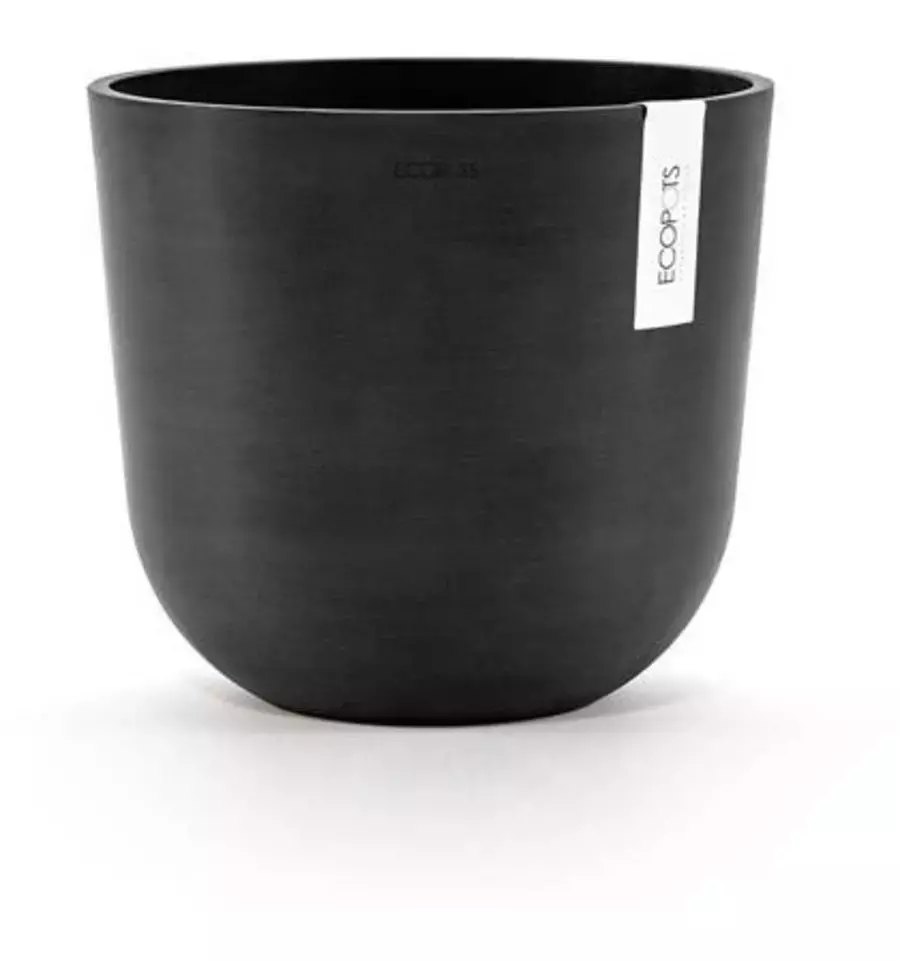 Ecopots Bloempot Oslo mini Ø19m - Donkergrijs