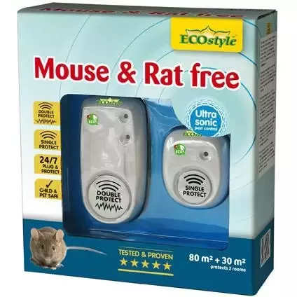 Ecostyle Mouse & rat free duopack 80m2 + 30m2