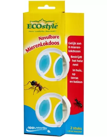 Ecostyle Navulbare mierenlokdoos