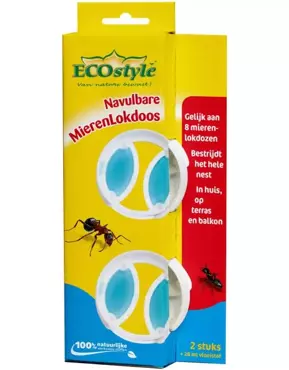 Ecostyle Navulbare mierenlokdoos