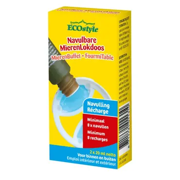 ECOstyle Navulling navulbare mierenlokdoos