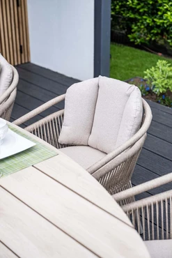 Edison tafel 180x115xH75cm taupe / light teak Vironwood - afbeelding 6