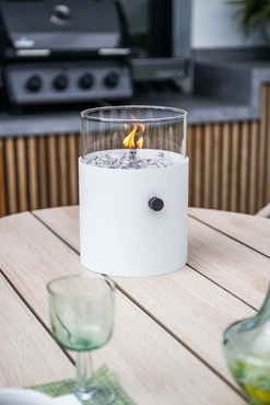 Edison tafel 180x115xH75cm taupe / light teak Vironwood - afbeelding 7