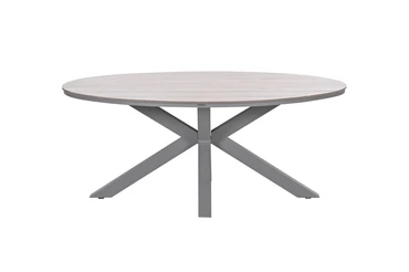 Edison tafel 180x115xH75cm taupe / light teak Vironwood - afbeelding 3