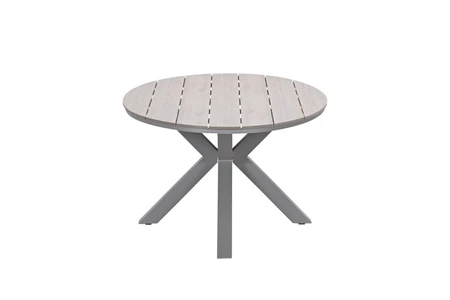 Edison tafel 180x115xH75cm taupe / light teak Vironwood - afbeelding 4