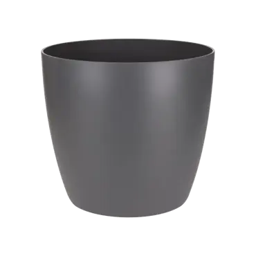 Elho pot brussels rond d10.5cm antraciet - afbeelding 2