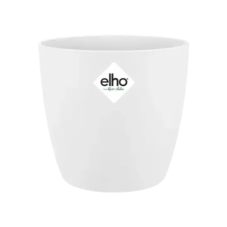 Elho pot brussels rond d12.5cm wit - afbeelding 1