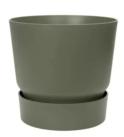 Elho Pot Greenville Rond Ø30cm - Blad Groen - afbeelding 2