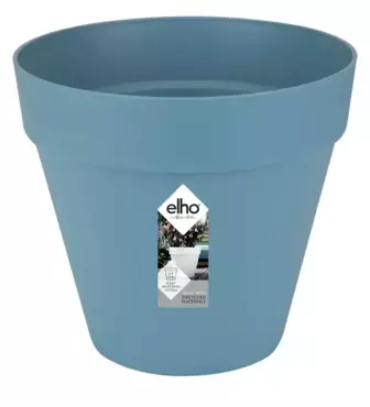 Elho pot loft urban rond 20cm blauw