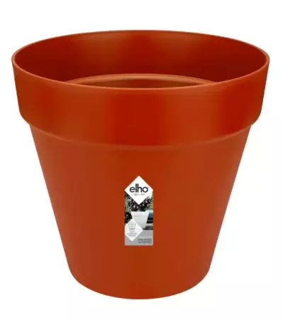 Elho pot loft urban rond D20cm - brique