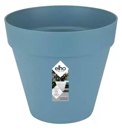 Elho pot loft urban rond D20cm - vintage blauw
