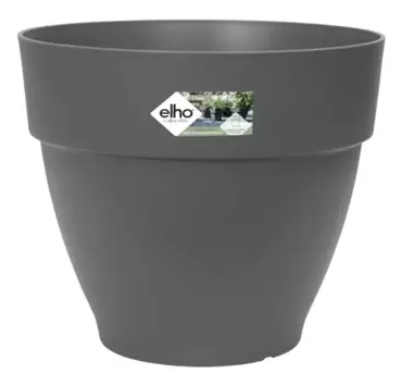 Elho pot vibia campana rond D30cm - antraciet - afbeelding 1