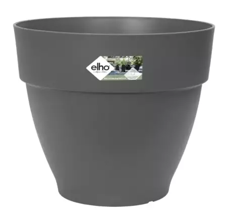 Elho pot vibia campana rond D35cm - antraciet - afbeelding 1