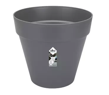 Elho pot+wiel loft urban rond D40cm - antraciet