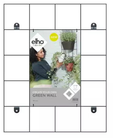 Elho rek loft urban green wall - living black