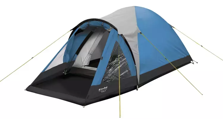 Eurotrail Koepeltent Rocky 4 - Kobalt / Antraciet
