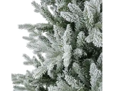 Everlands kunstkerstboom Allison 240cm groen/wit - afbeelding 3