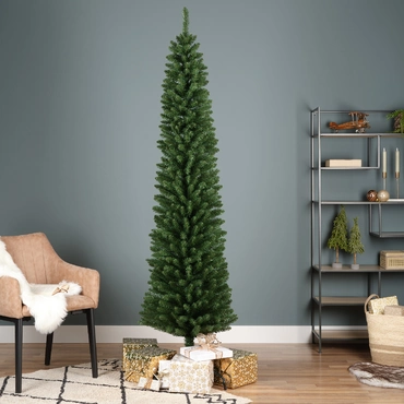 Everlands Kunstkerstboom Pencil pine h180cm groen