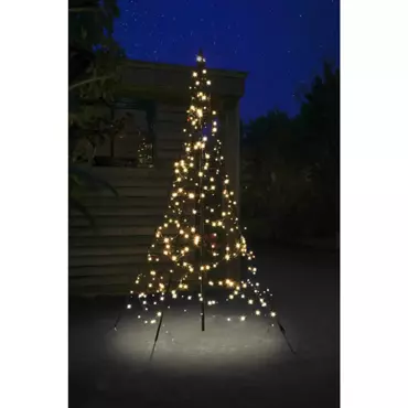 Fairybell  lichtboom vlaggenmast l200cm 300led warm wit