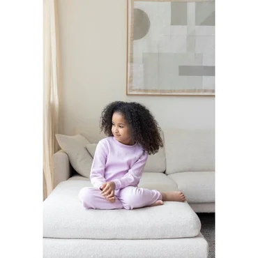 Feetje wafelpyjama | lila | maat 110 - afbeelding 6