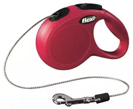 Flexi rollijn classic cord XS rood 3 meter - afbeelding 1