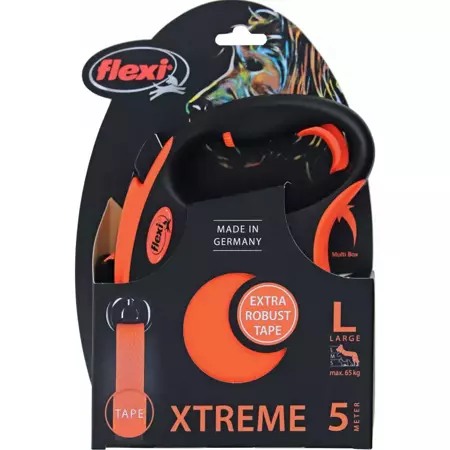 Flexi rollijn xtreme tape L oranje 5 meter - afbeelding 3