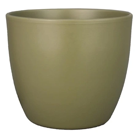 Floran pot boule d7.5xh6cm legergroen mat - afbeelding 1