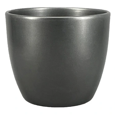 Floran pot boule d7.5xh6cm metallic