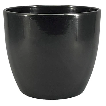 Floran pot boule d7.5xh6cm zwart