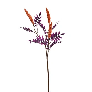 Fluweelbloemsteel l100cm oranje