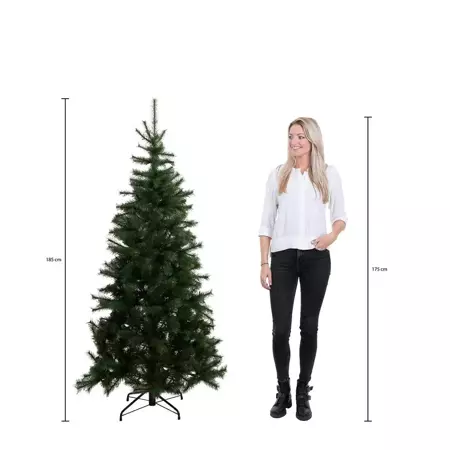Forest frosted kerstboom newgrowth blue  - h155 x d119