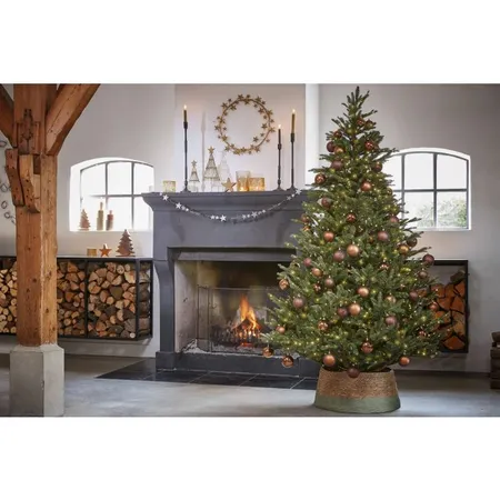 Frasier kerstboom groen  - h185 x d124cm sfeerbeeld