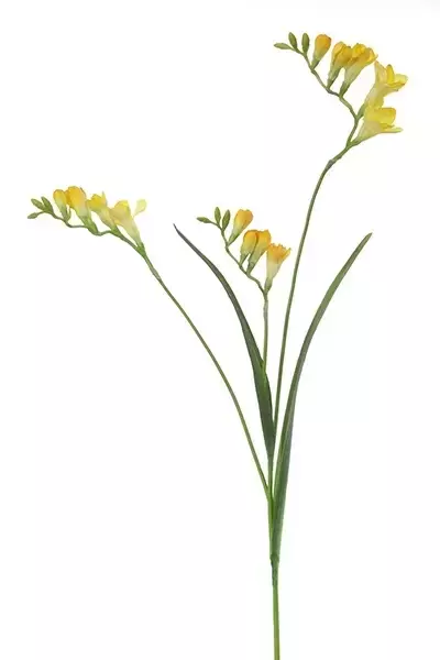 Kunstbloem Freesia - geel