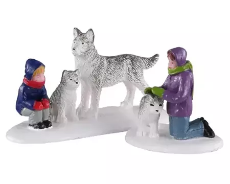 Lemax Future Sled Dogs