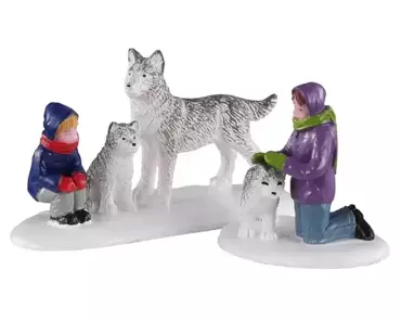 Lemax Future Sled Dogs