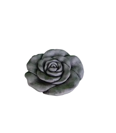 Gedenkbeeld bloem 19x19x6cm