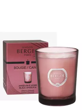 Geurkaars Lampe Berger Duality Prune 180g / Angelique Noire - afbeelding 2