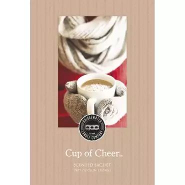 Geurzakje cup of cheer 17cm