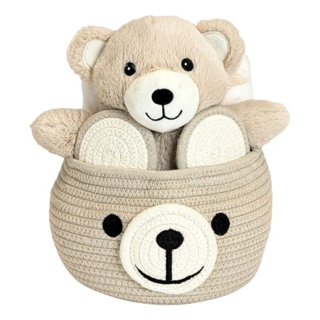 Gift basket animal 25cm/90x75cm hond