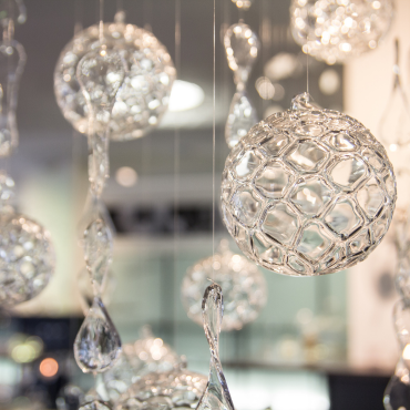 Glazen kerstballen sets