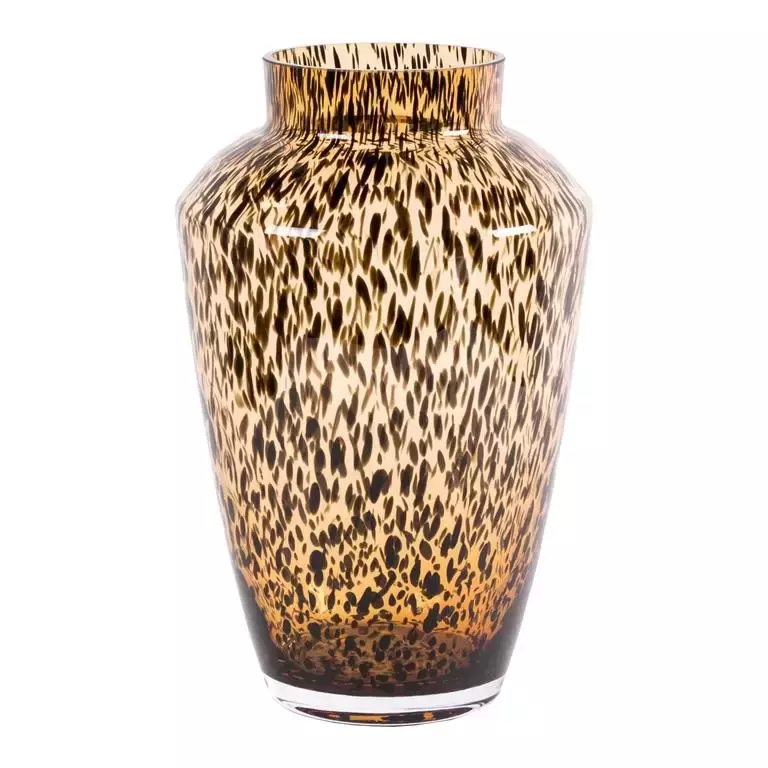 Glazen vaas Hudson Cheetah