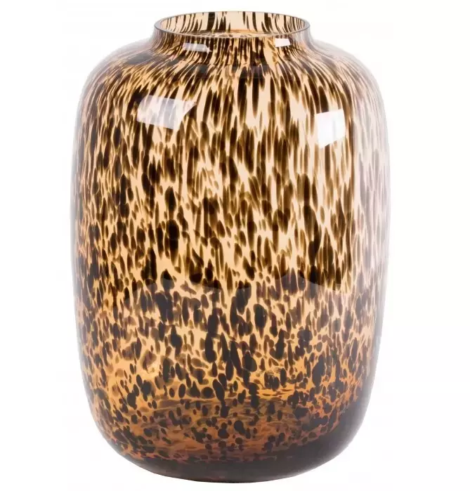 Glazen vaas Large Artic Cheetah