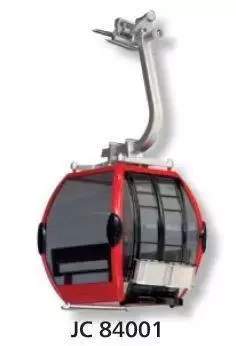 Jägerndorfer Gondel Rood/Zwart