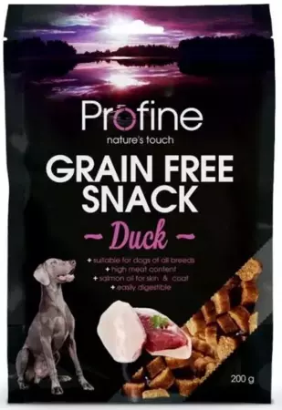 Grain free snack duck 200g