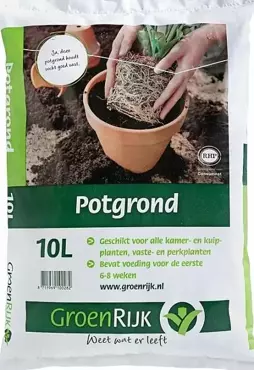 GroenRijk potgrond universeel 10L