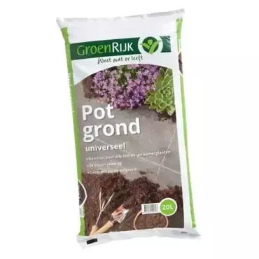 GroenRijk potgrond universeel 20L