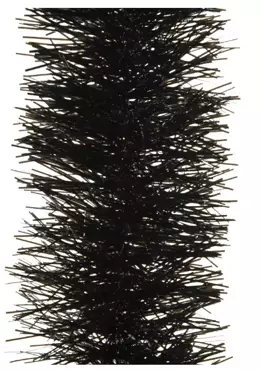 Guirlande lametta d10l270cm zwart