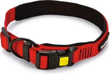 Halsband premium parinca 45 tot 50 2,5cm rood