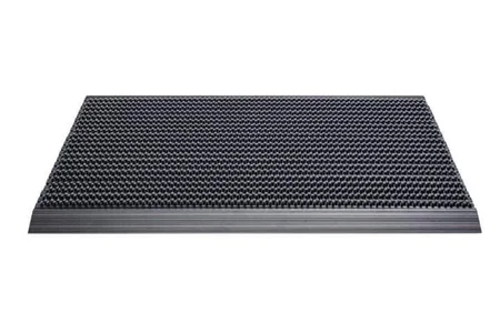 Hamat buitenmat outline 50x80 grigio puur zwart