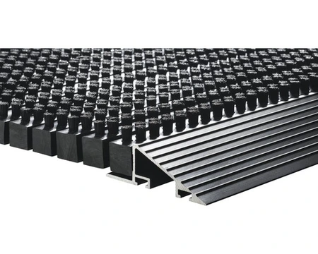 Hamat buitenmat outline 50x80cm puur zwart - afbeelding 2